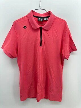 DESCENTE GOLF SHIRT Design By 中田英寿 Size Medium (3300)
